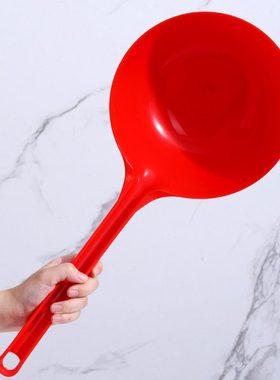 瓦工看过来！加厚长柄水瓢装修施工塑料水舀水勺厨房长把洗澡舀子