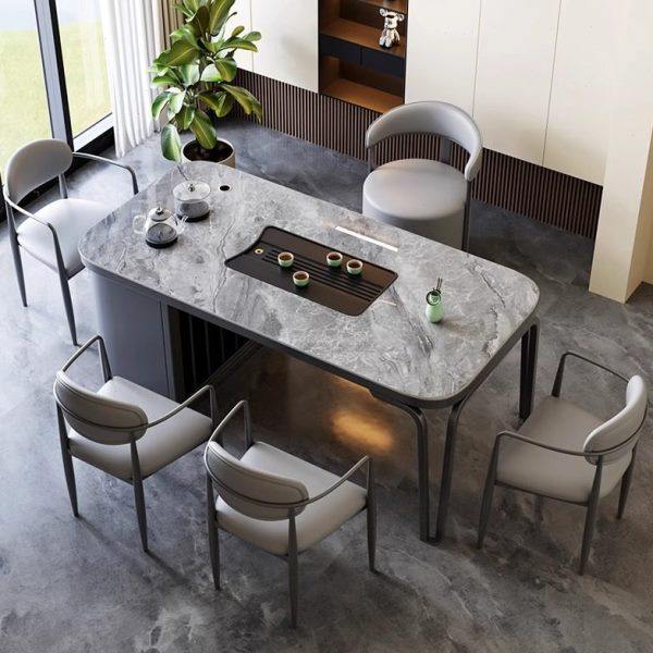 轻奢岩板茶台现简约阳台茶桌椅组合茶几公室小户型功夫泡茶桌,商业/办公家具,茶台/茶桌,淘宝优惠券,粉丝福利购,淘宝优惠卷