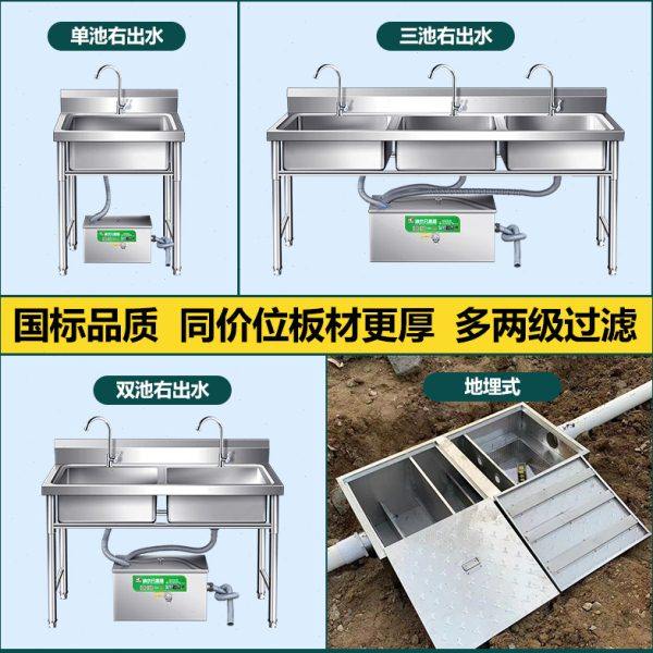 ll油水分离器厨房餐饮过滤器商用水油污水沉淀饭店不锈钢地埋隔油,五金/工具,分离设备及耗材,淘宝优惠券,粉丝福利购,淘宝优惠卷