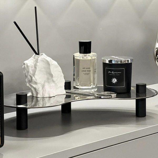 不锈钢脚香薰蜡烛托盘底托架摆件级感装饰浴室玄关收纳置物盘,居家日用,其它,淘宝优惠券,粉丝福利购,淘宝优惠卷