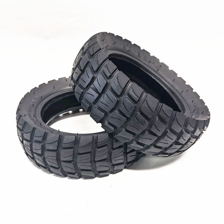 适用九悦Y6电动滑板车80/65-6内外胎加厚内胎外胎越野花纹轮胎