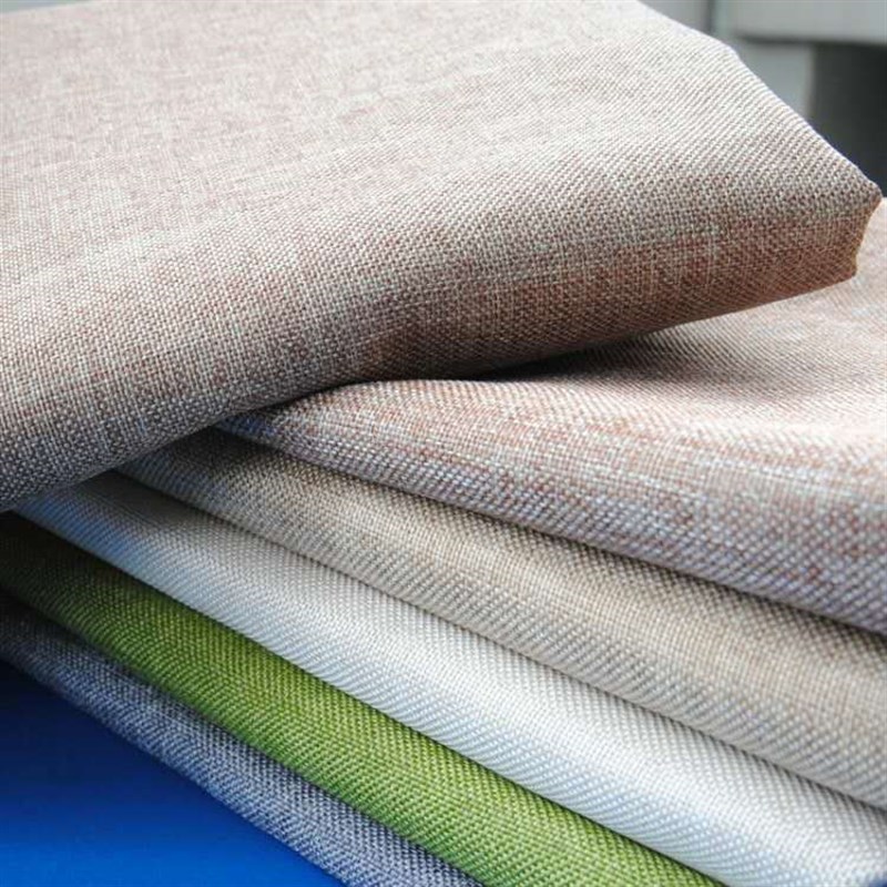 定做高档纯色防尘加厚棉麻绒布沙发海绵飘窗窗台坐垫W抱枕印花布