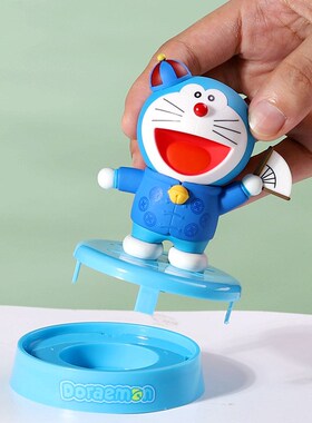 正版哆啦A梦车载香薰卡通可爱机器猫汽车中控台装饰用品香氛摆件