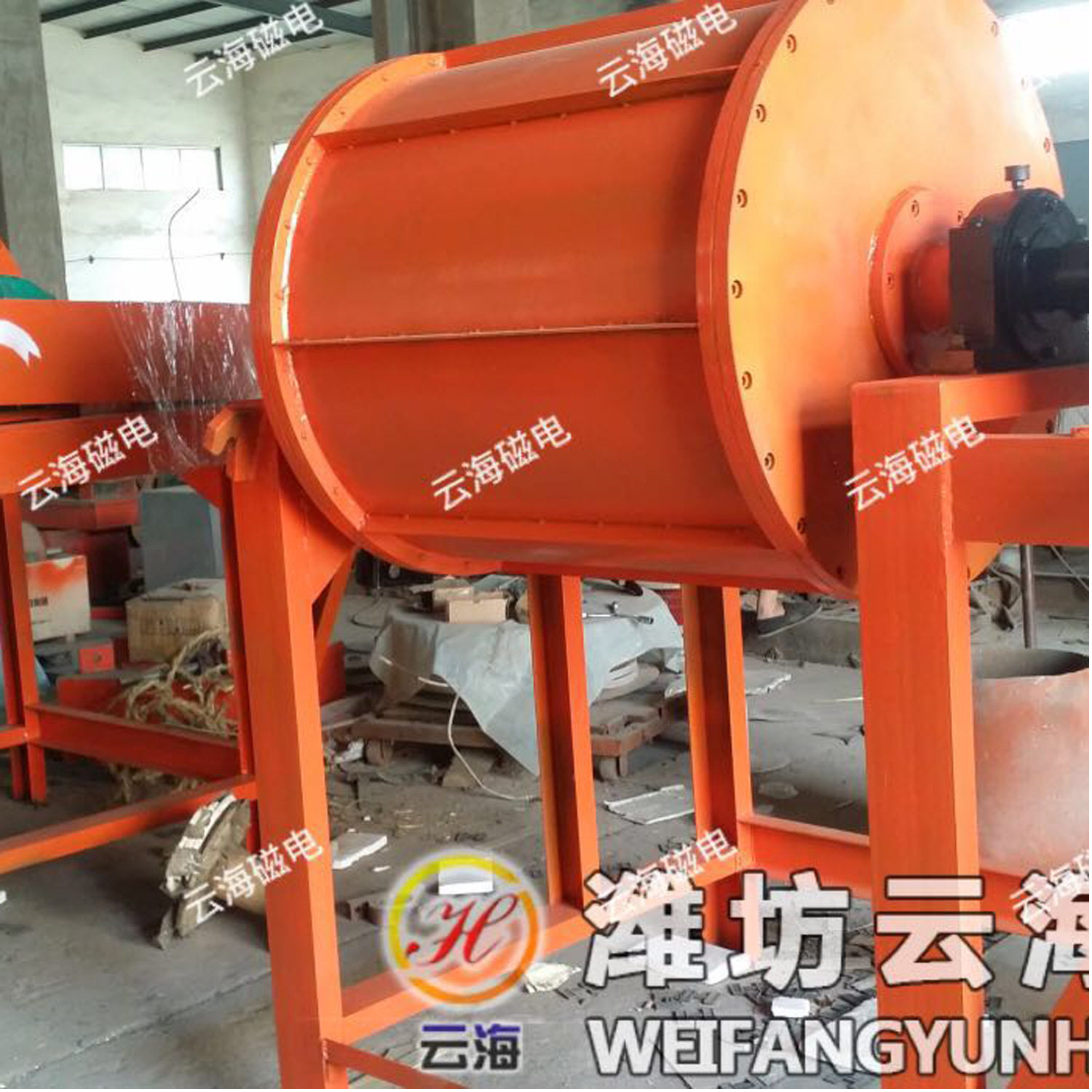 厂家永磁滚筒上吸式磁选机强磁滚筒 输送带磁选机全磁滚筒