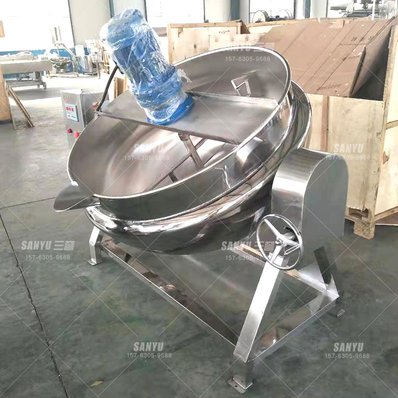 三誉直供100升果酱熬制锅 自动搅拌温控煮锅 质量好服务优