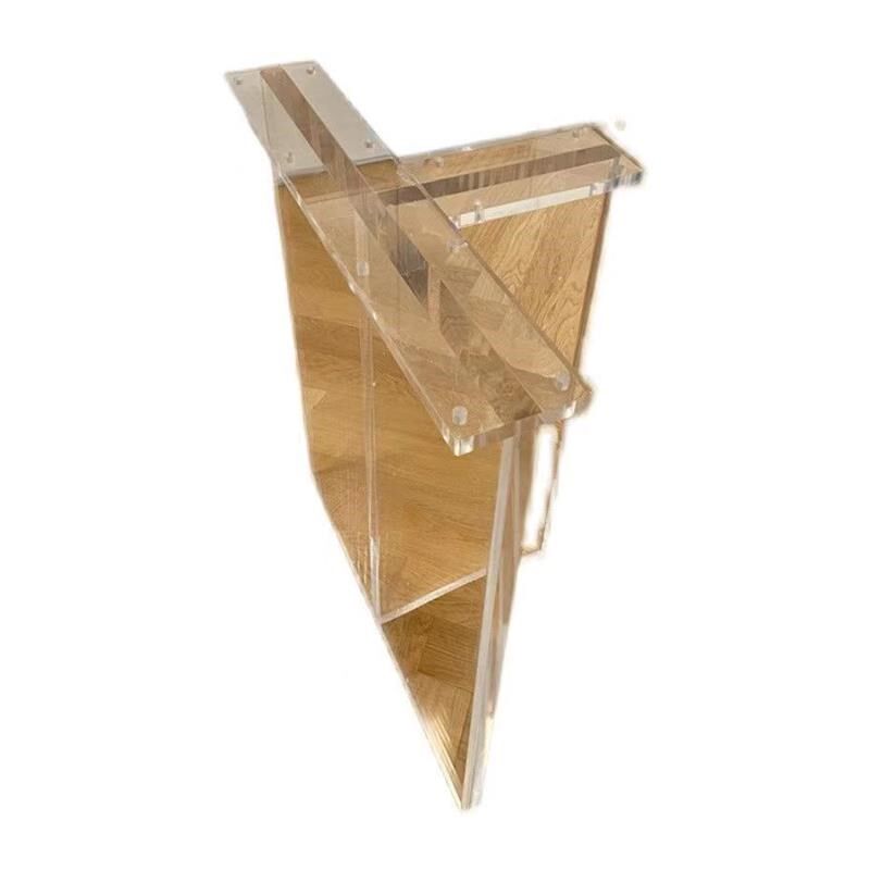 亚克力桌腿定制透明20-100mm餐桌支架岩板岛台书桌悬浮支撑腿高级,基础建材,亚克力型材,淘宝优惠券,粉丝福利购,淘宝优惠卷