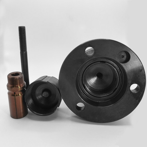 数控车床内撑轴头36/46/52机内撑后拉式套筒内涨夹具法兰轴头套