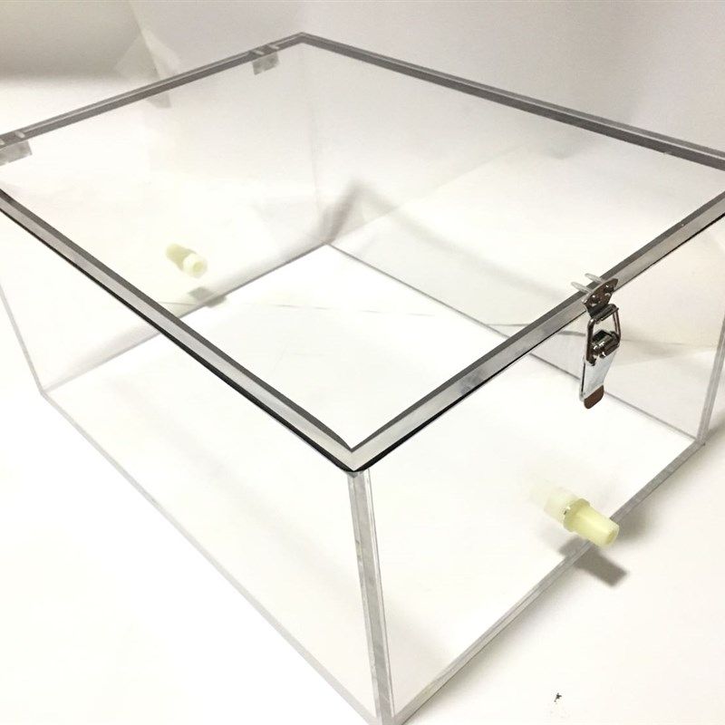 大鼠麻醉诱导箱 小鼠诱导盒 麻醉诱导箱 小动物麻醉机配件可定制