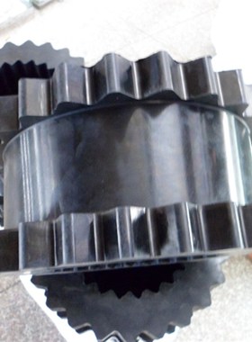 橡胶齿轮联轴器弹性体,内外齿6J缓冲块齿对齿外径95.6内径54.6mm