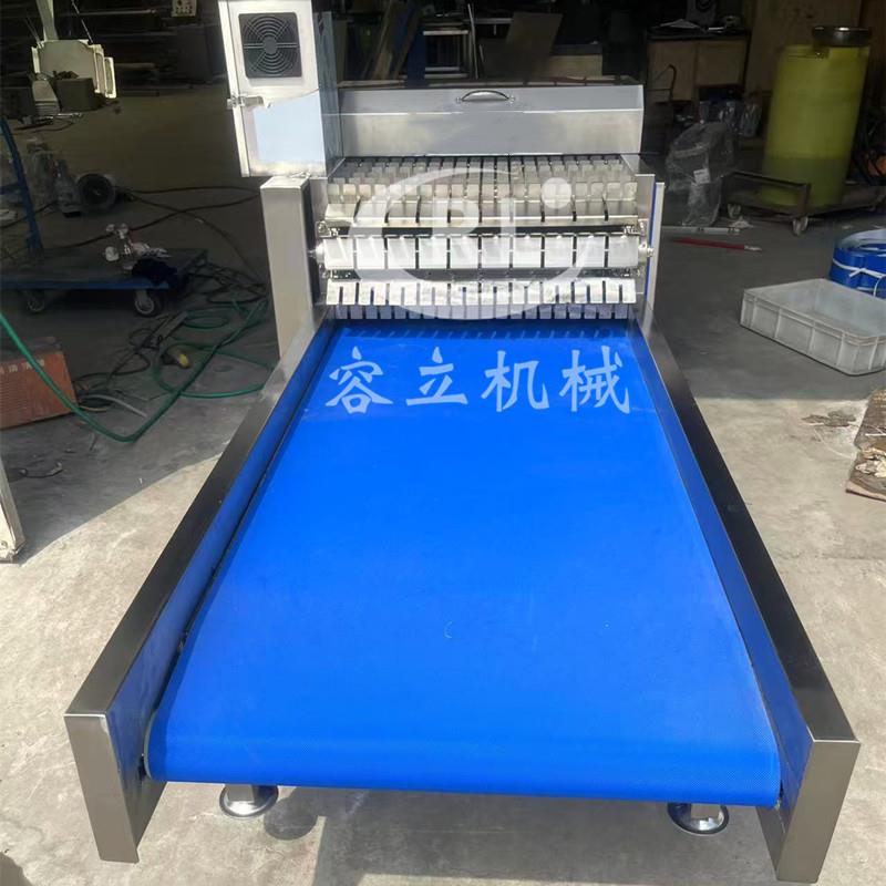 全自动输送式腐竹切段机拨齿式芹菜切段机器现货山药切段机