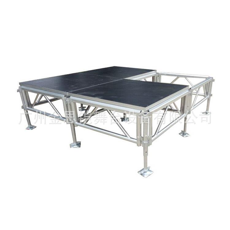 标准拼装舞台尺寸活动舞台梯台弧形t台酒店学校演出拼装舞台