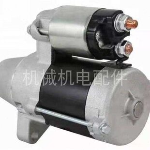 百力通BRIGGS先锋V型双缸发电机配件 起动机27 32 35HP启动马达