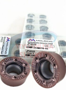 日粒数控铣刀片R6刀粒/RDMW1204MOT进口刀粒超硬刀片耐用铣刀片