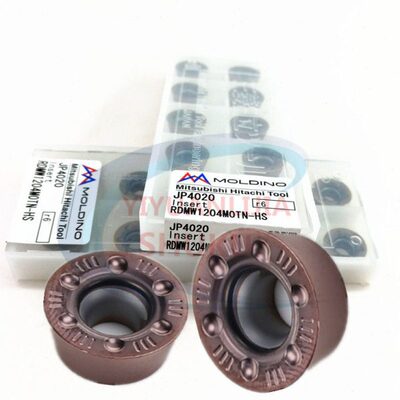 日粒数控铣刀片R6刀粒/RDMW1204MOT进口刀粒超硬刀片耐用铣刀片