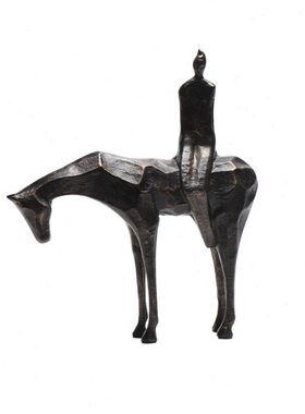 抽象雕塑摆件铸铁金属人物客厅博古架电视柜软装新中式样板房摆设