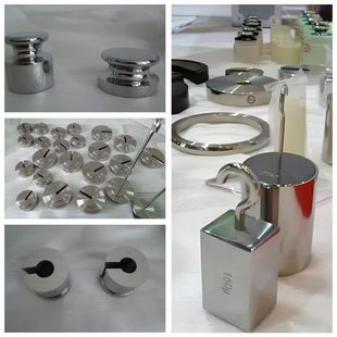 定制砝码 不锈钢带钩定做三角挂钩实验单钩力值牛顿LB 茂宏校准砝码