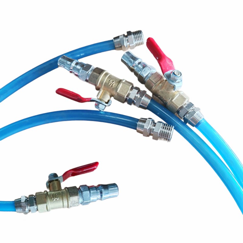 新款千斤顶助力器连接管气动千斤顶专用连接管辅助器立式改装配件