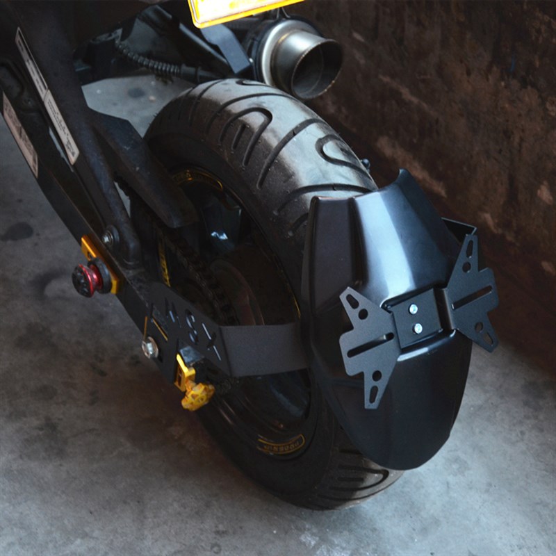 摩托车助力车m3猴子银钢小怪兽大公仔春风狒狒msx125改装后挡泥板