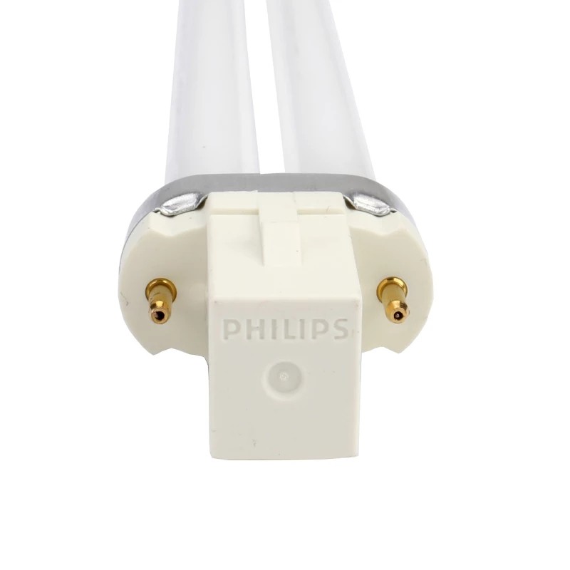 飞利浦台灯灯管2针9W11W 浴霸单U插式灯管H型台灯护眼灯管PL-S 2P