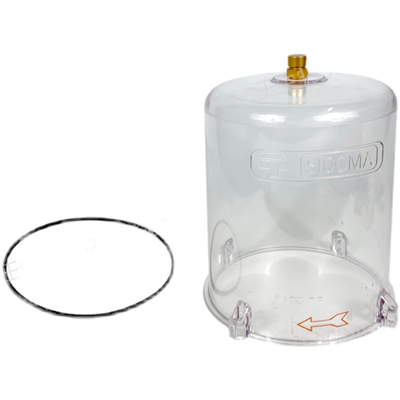 仕高玛用油杯搅拌站黄油润滑泵浓油泵6升8升油杯PC油桶搅拌机配件