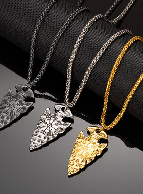 欧美风维京北欧项链46