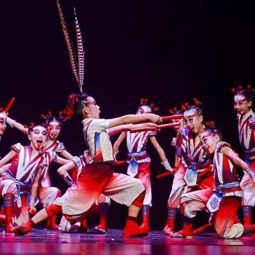 潮汕英歌舞英歌声声演出服木棒道