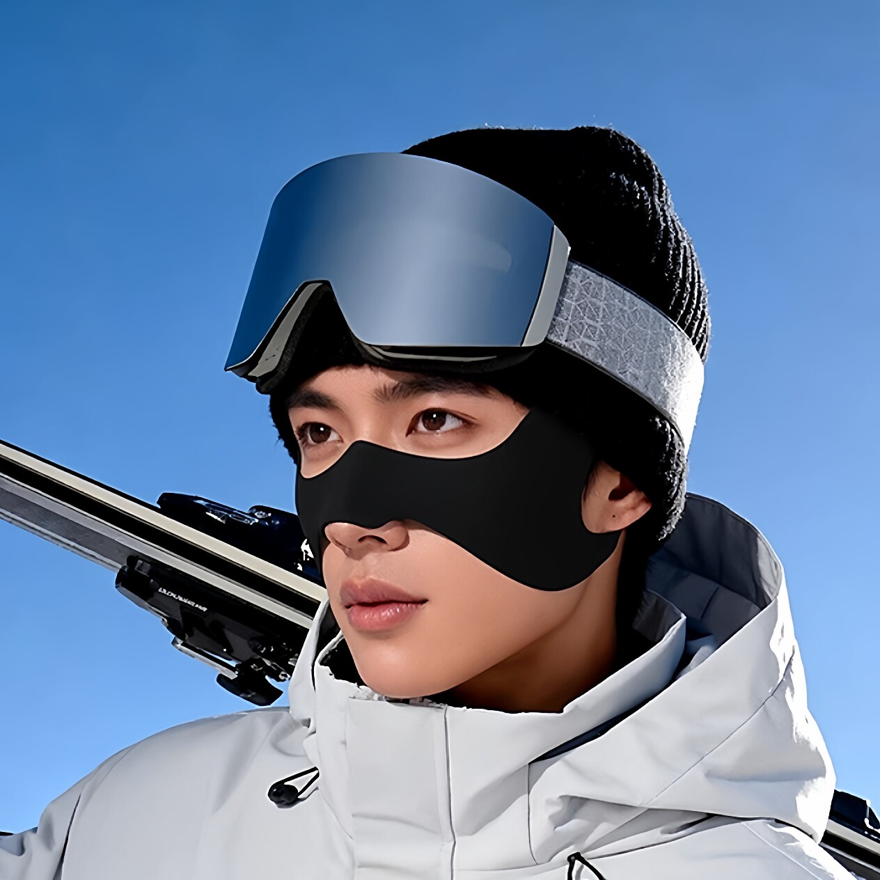 滑雪防冻脸贴户外登山护脸