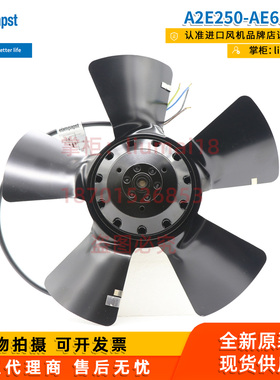 A2E250-AE65-02/01/18德国ebmpapst风扇外转子散热轴流风机230V