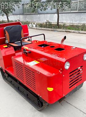 多功能履带田园设备IEA开体沟施肥理回填一机管小型旋耕机履带开