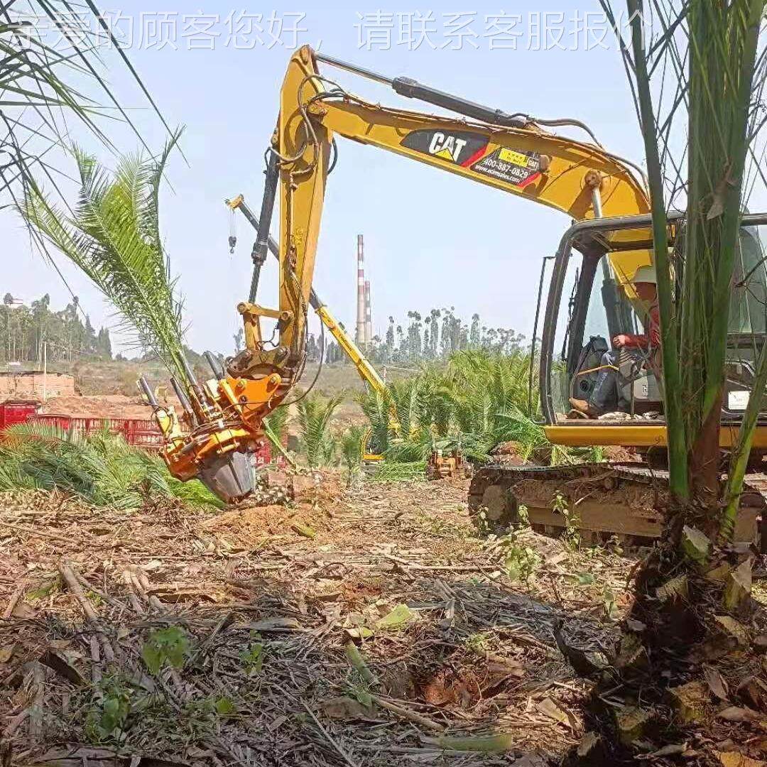 机挖树土球形抱工起BMS树遥木移栽园林苗圃挖掘机遥控控户外挖掘