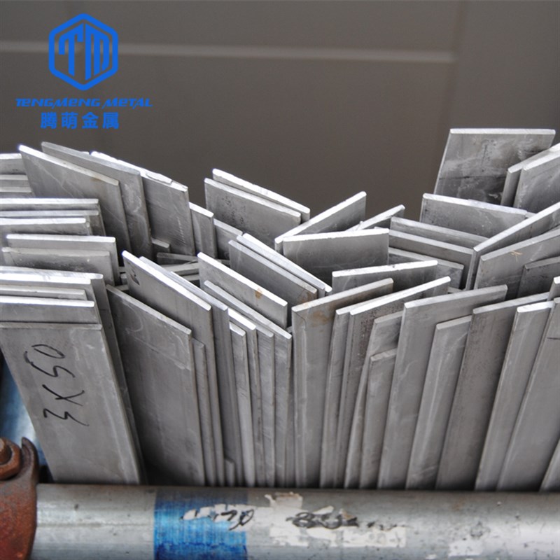 304不锈钢冷拉扁钢条酸白扁钢零切出排条方钢实心钢块拉丝A3 Q235