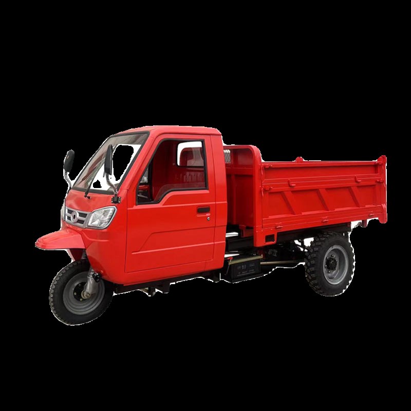 柴油三轮车农用工地工程液压自卸翻斗运输车养殖建筑工地载重王