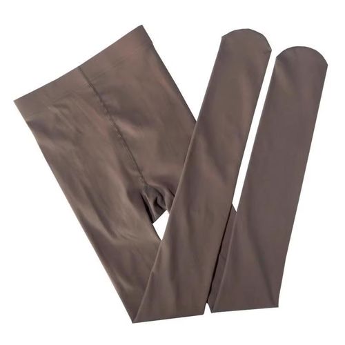 打底裤光腿神器女秋冬丝袜空姐灰一体黑透肤加绒保暖假透肉连裤袜