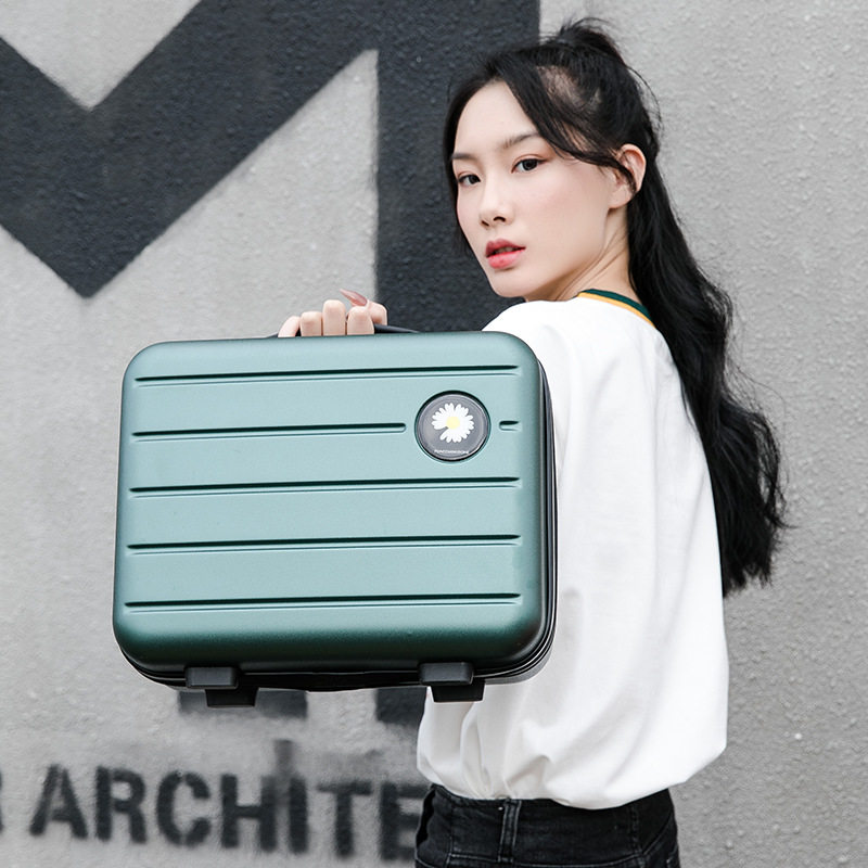 16寸小行李箱大容量化妆品收纳洗漱包旅行化妆箱女迷你手提箱子