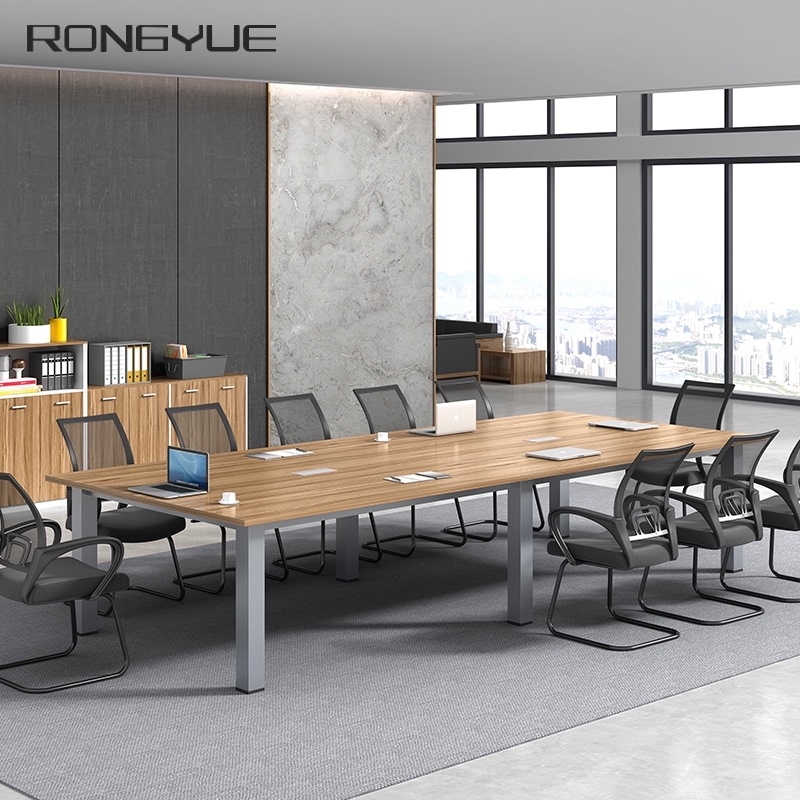 上海办公家d具会议桌长桌简约现代板式条形桌子培训洽谈桌椅组合