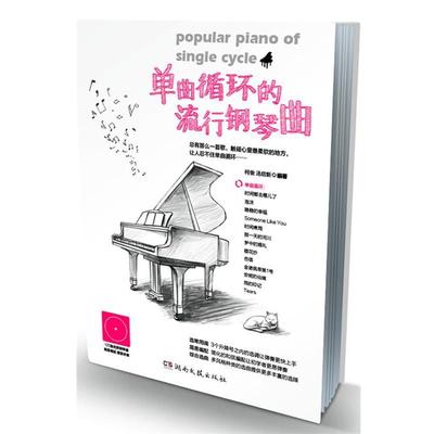 【正版书籍】 单曲循环的流行钢琴曲 柯俊 湖南文艺出版社