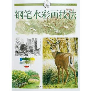 【正版书籍】 钢笔水彩画技法---西方经典美术技法 克劳迪娅·尼斯,陈晨 上海人民美术出版社