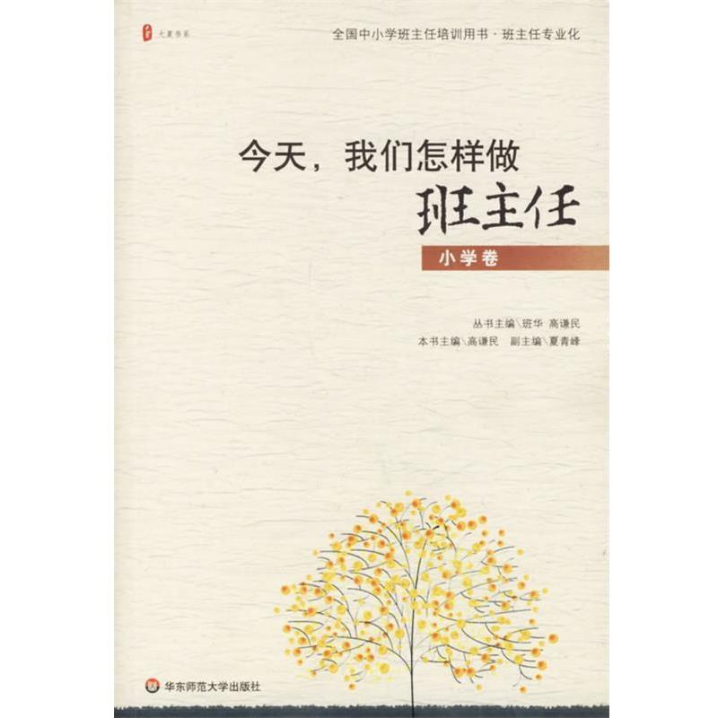 【正版书籍】 今天,我们怎样做班主任 班华,高谦民 主编,高谦民 分册主编 华东师范大学出版社