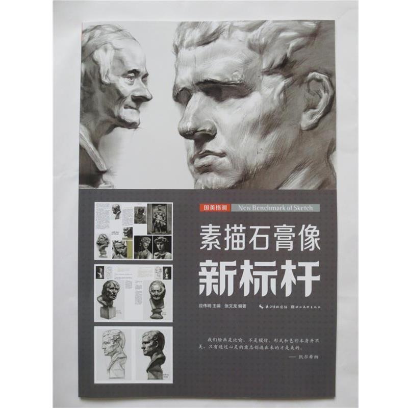 【正版书籍】 国美格调-素描石膏像新标杆 应伟明等 湖北美术出版社