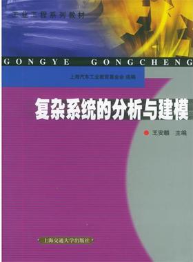 【正版书籍】 复杂系统的分析与建模—工业工程系列教材 王安麟 等著 上海交通大学出版社
