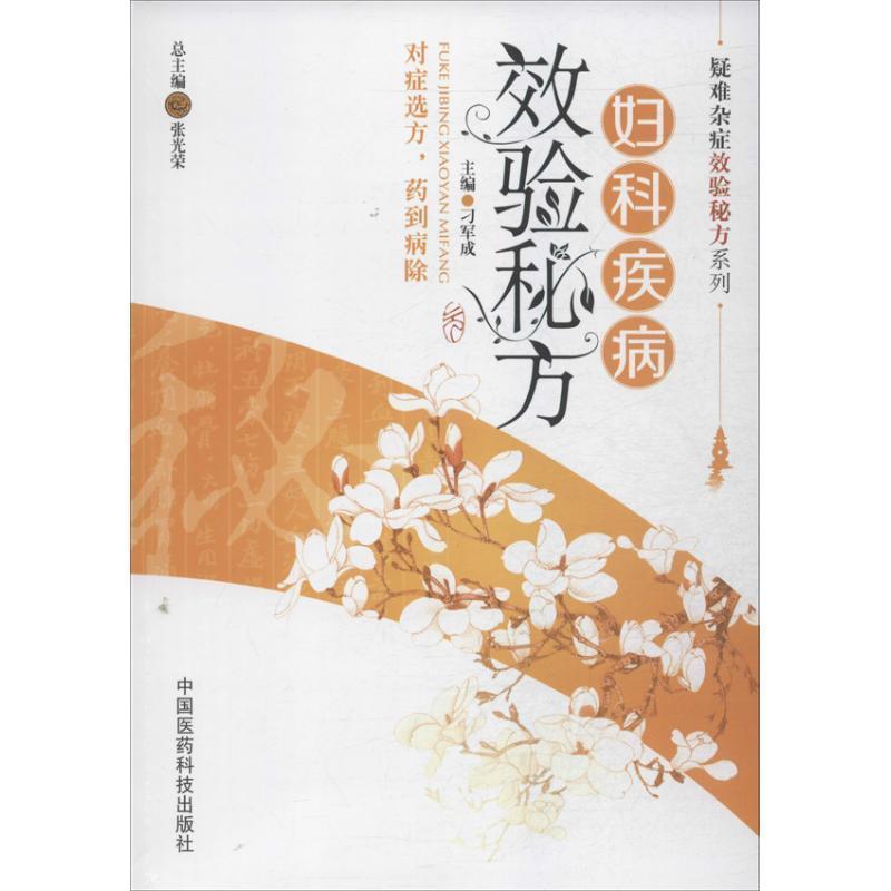 【正版书籍】 妇科病效验秘方 刁成军 编 中国医药科技出版社