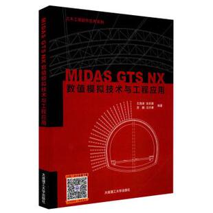 【正版书籍】 MIDAS GTS NX数值模拟技术与工程应用 王海涛,涂兵雄,苏鹏,古兴康 著 大连理工大学出版社