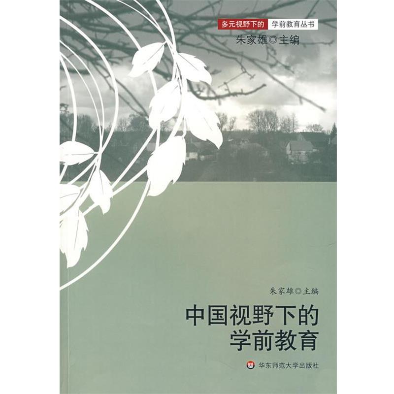 【正版书籍】 中国视野下的学前教育 朱家雄 主编 华东师范大学出版社