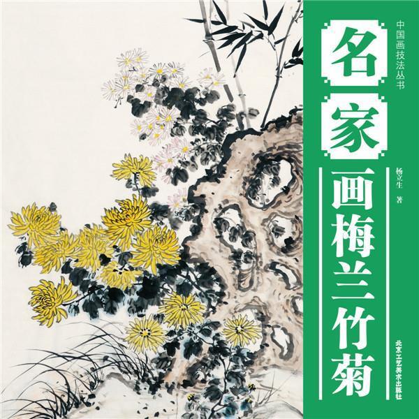 【正版书籍】 中国画技法丛书 名家画梅兰竹菊 杨立生 北京工艺美术出版社