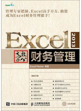 【正版书籍】 Excel 2013高效办公 财务管理 ExcelHome 著 人民邮电出版社