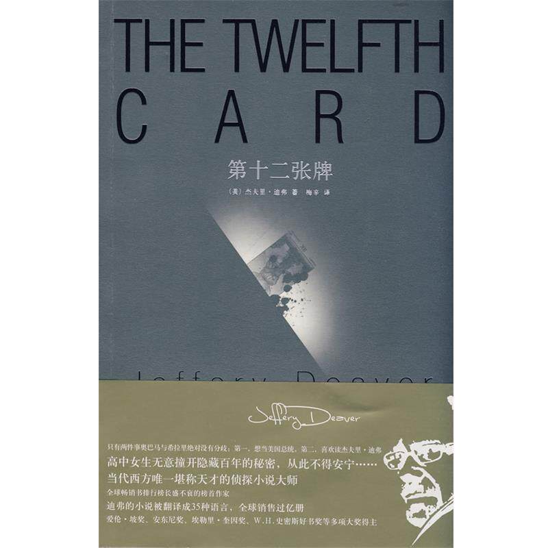 【正版书籍】 第十二张牌 (美)迪弗 著,梅辛 译 新星出版社