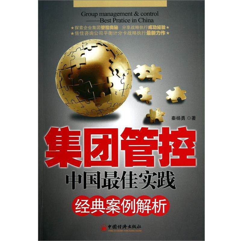【正版书籍】 集团公司管理 秦杨勇 著 中国经济出版社