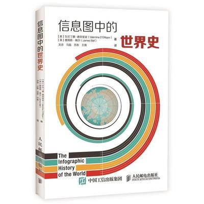 【正版书籍】 信息图中的世界史 【意】瓦伦丁娜·德菲里波(Valentina D'Efilippo),【英】詹姆 人民邮电出版社