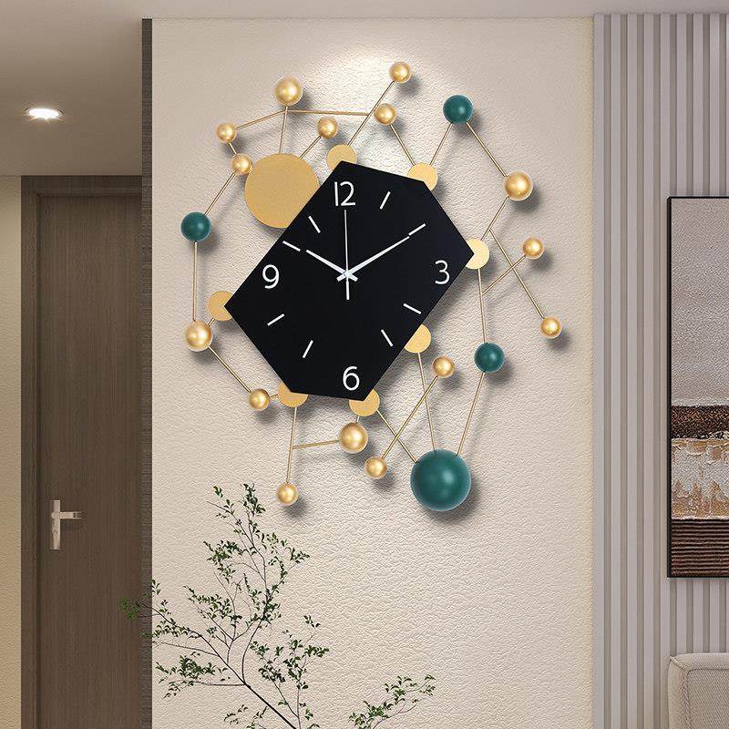 挂钟客厅个性创意时尚家用艺术装饰钟表立体轻奢高档现代简约时钟
