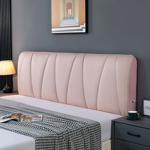 加厚款床头套罩四季通用简约防尘床头罩套防磕碰防撞夹棉床头罩